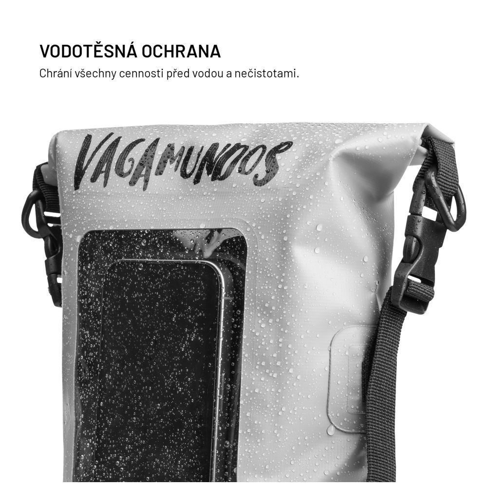 FIXED különleges vízálló táska 3L, szürke FIXED különleges vízálló táska 3L, szürke