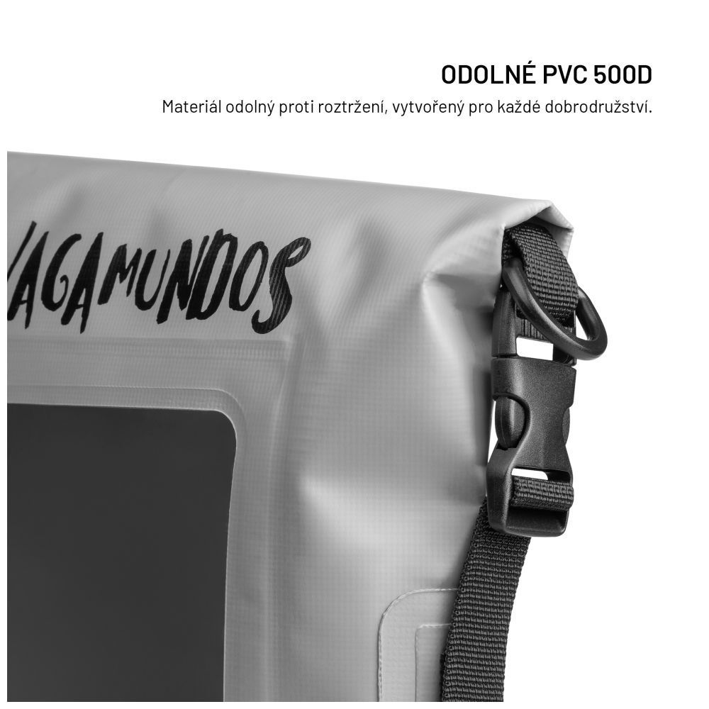 FIXED különleges vízálló táska 3L, szürke FIXED különleges vízálló táska 3L, szürke