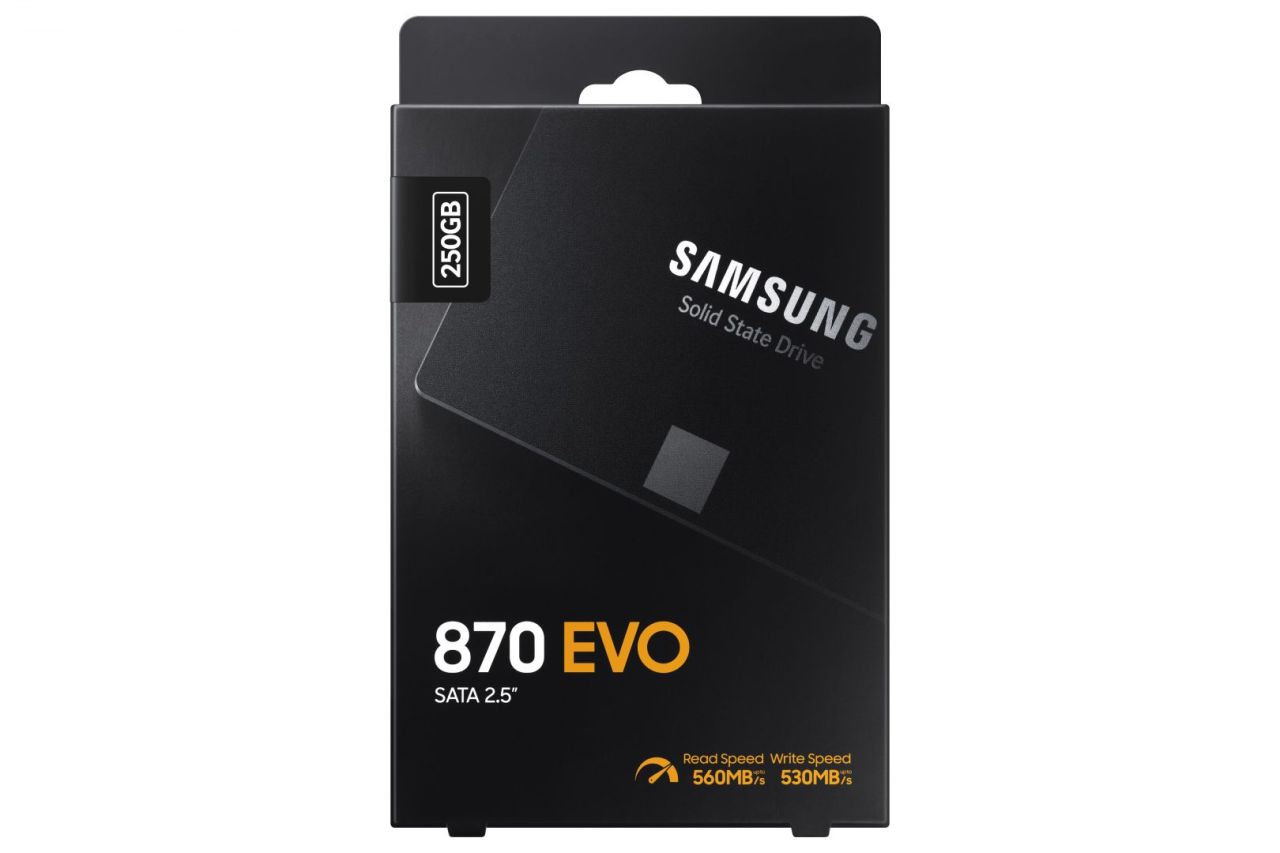 Samsung 250GB 2,5" SATA3 870 Evo Samsung 250GB 2,5" SATA3 870 Evo