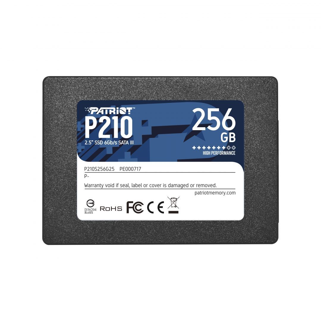 Patriot 256GB 2,5" SATA3 P210 Patriot 256GB 2,5" SATA3 P210