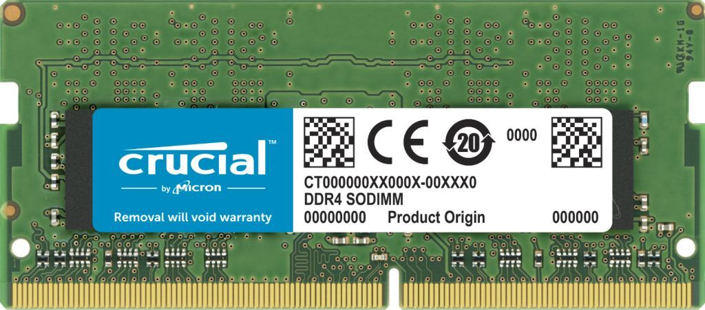 Crucial 32GB DDR4 3200MHz SODIMM Crucial 32GB DDR4 3200MHz SODIMM