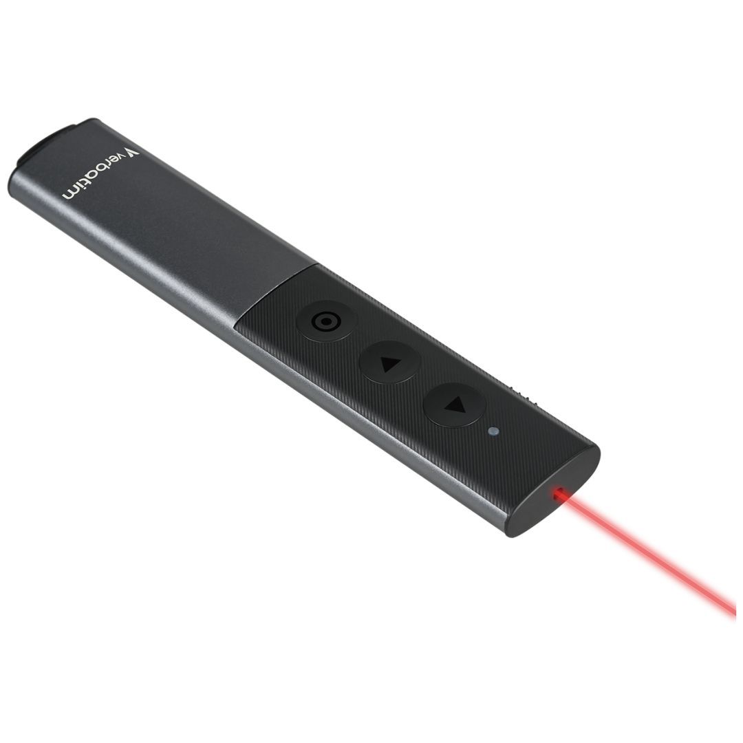 Verbatim Agenda Wireless Presenter with Red Laser Pointer Verbatim Agenda Wireless Presenter with Red Laser Pointer