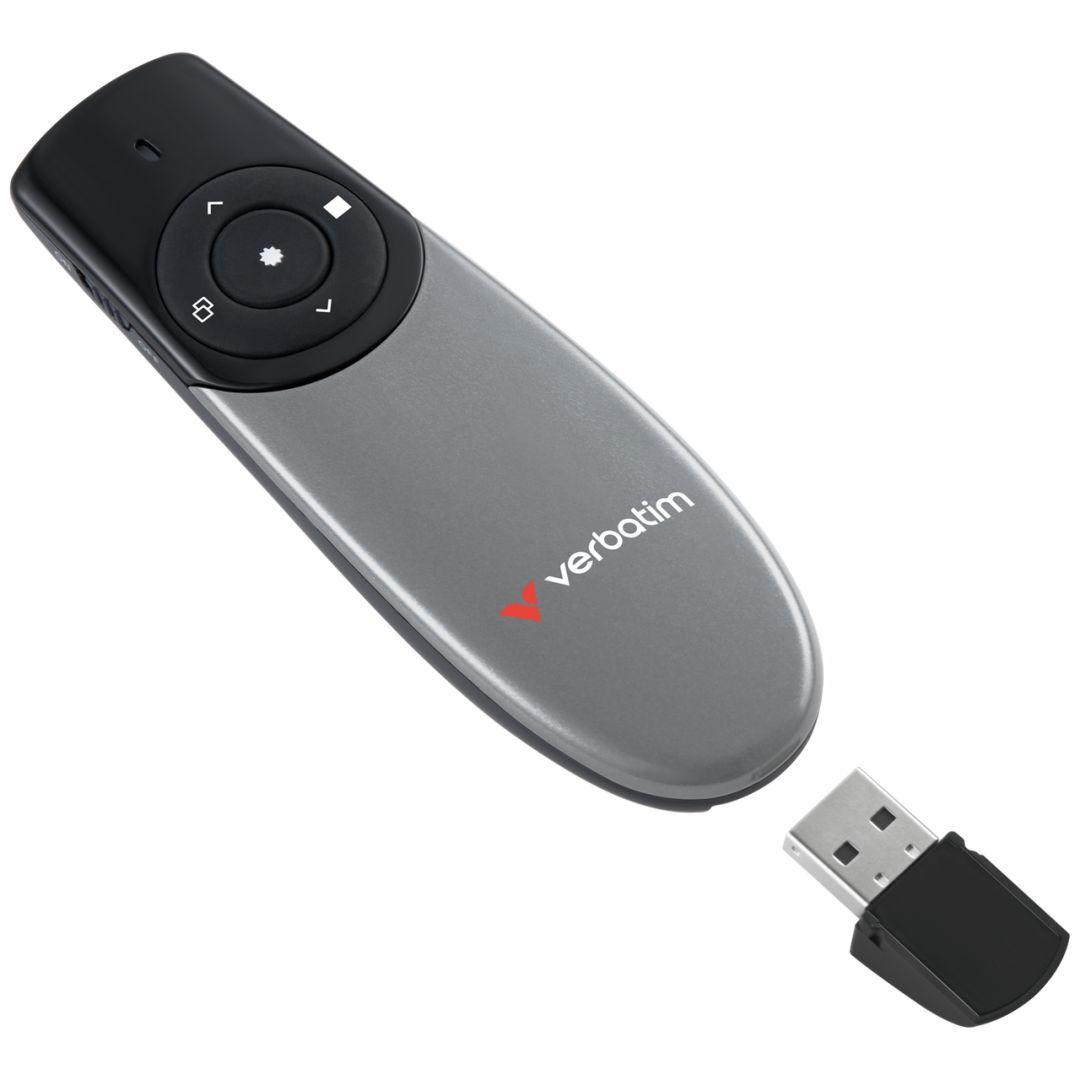 Verbatim Focus Wireless Presenter with Red Laser Pointer Verbatim Focus Wireless Presenter with Red Laser Pointer