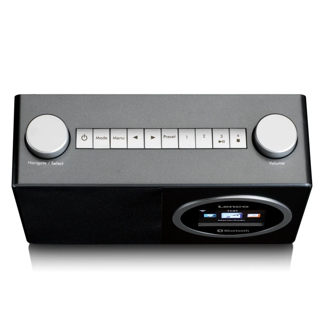 Lenco DIR-70BK Internet Radio with Bluetooth Black Lenco DIR-70BK Internet Radio with Bluetooth Black