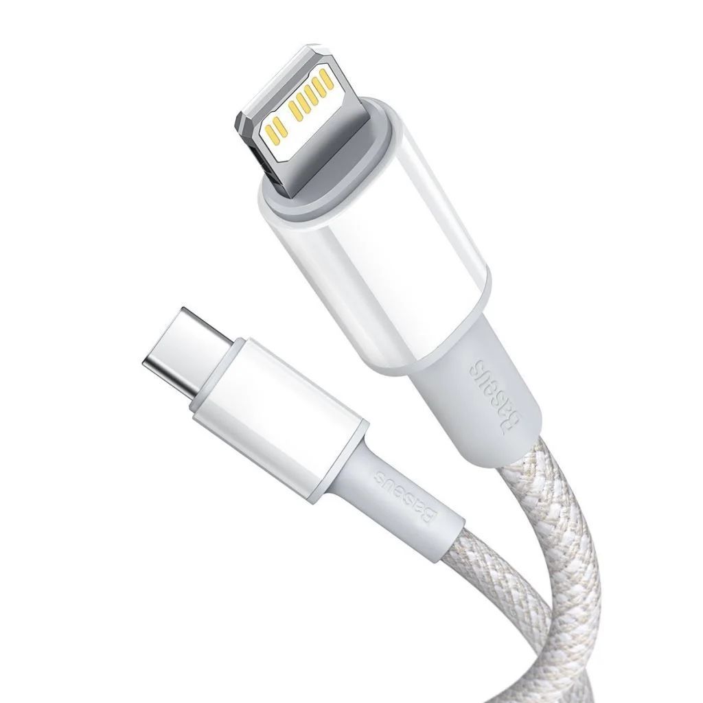 Baseus USB-C to Lightning Cable 1m White Baseus USB-C to Lightning Cable 1m White
