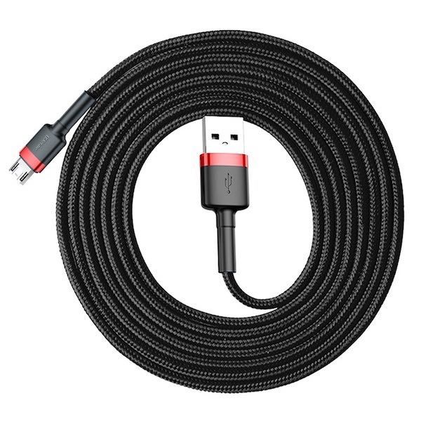 Baseus Cafule Micro-USB Cable 1,5A 2m Black/Red Baseus Cafule Micro-USB Cable 1,5A 2m Black/Red