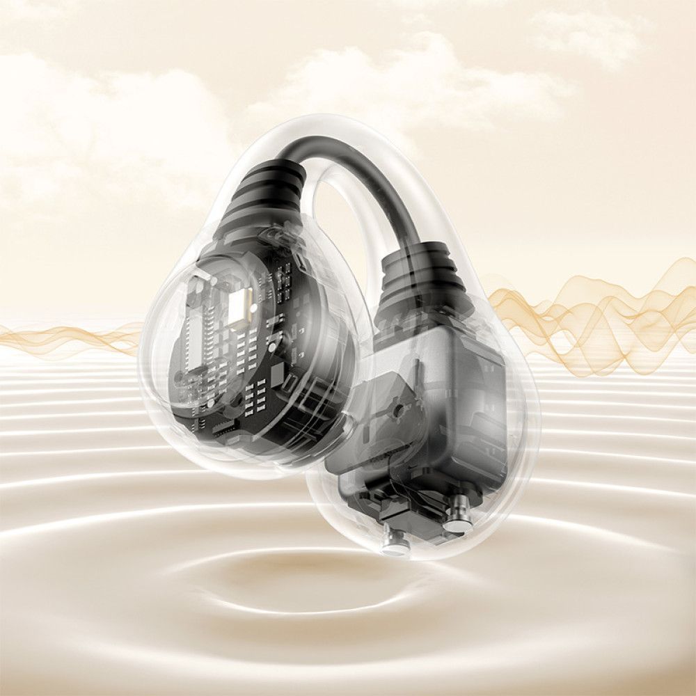 Baseus Bass 15 Clip Bluetooth Headset White Baseus Bass 15 Clip Bluetooth Headset White