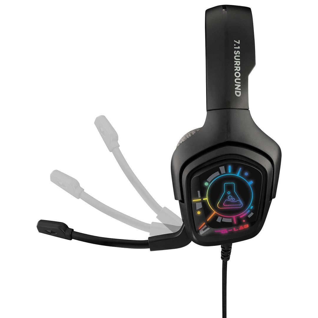 The G-Lab Korp Cobalt 7.1 EX Gaming Headset Black The G-Lab Korp Cobalt 7.1 EX Gaming Headset Black
