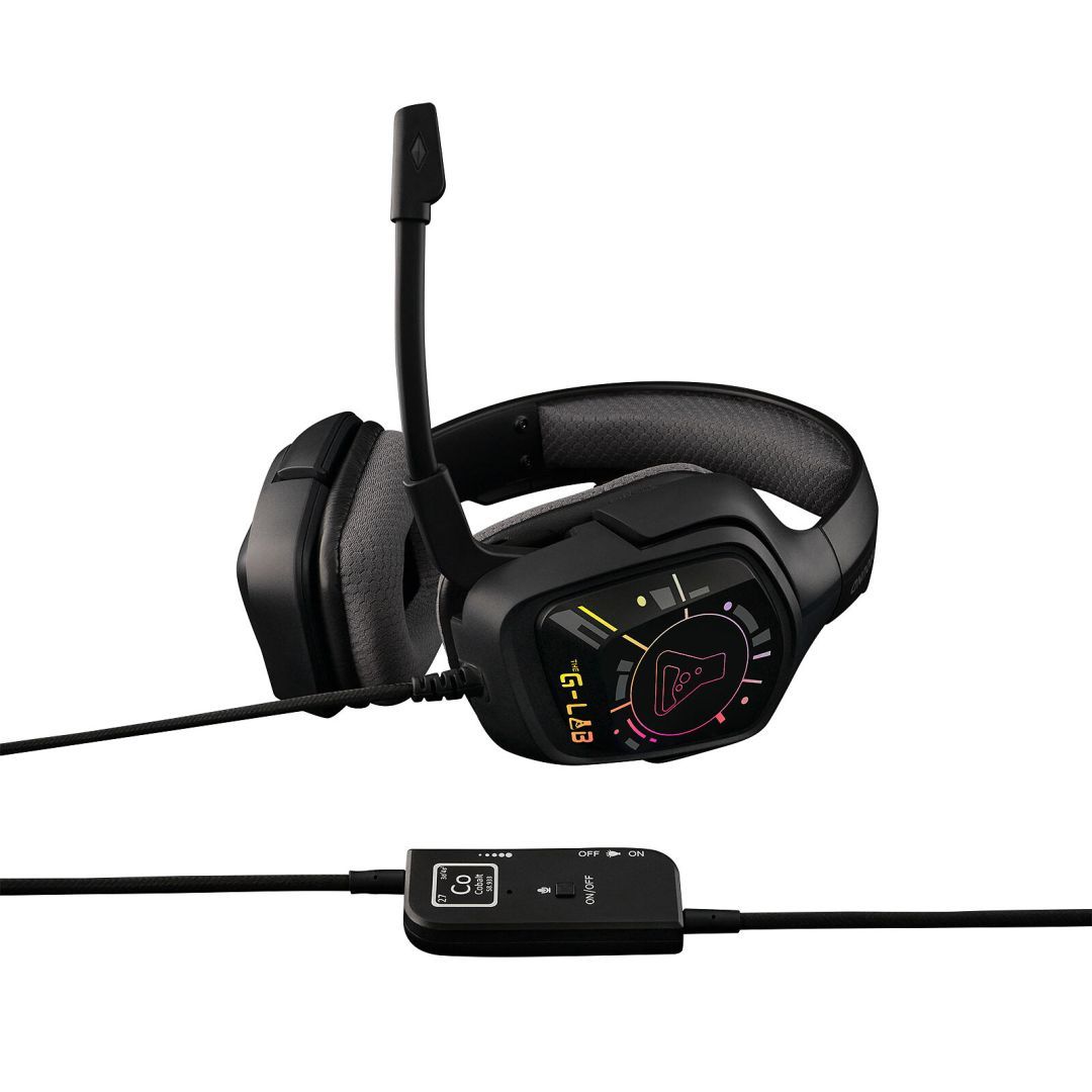The G-Lab Korp Cobalt 7.1 EX Gaming Headset Black The G-Lab Korp Cobalt 7.1 EX Gaming Headset Black