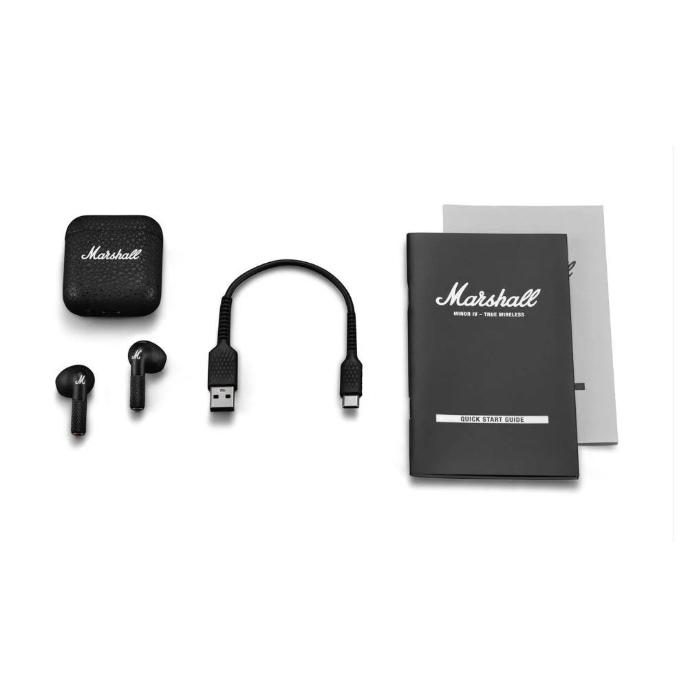 Marshall Minor IV Bluetooth Headset Black