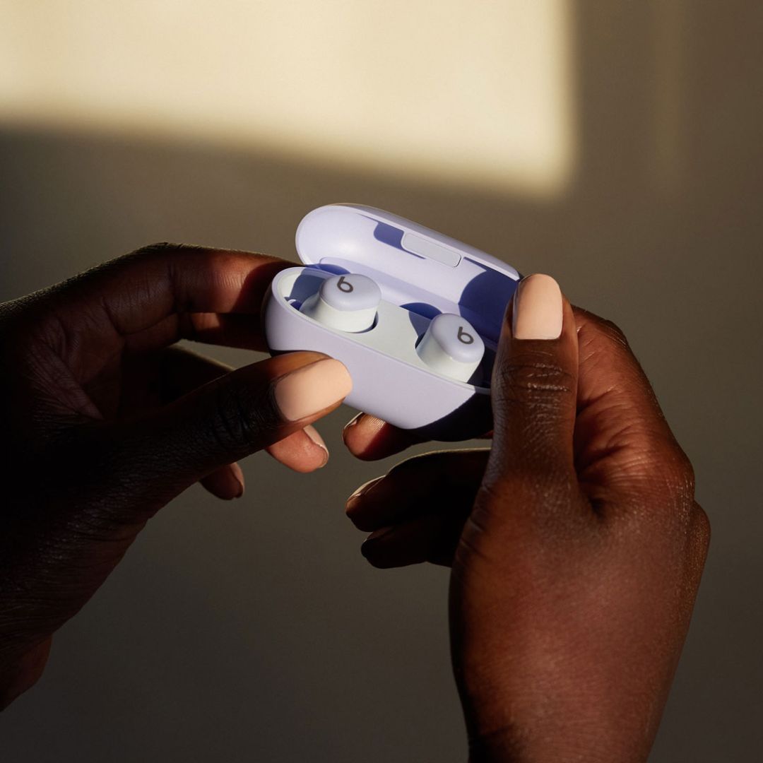 Apple Beats Solo Buds TWS Bluetooth Headset Arctic Purple Apple Beats Solo Buds TWS Bluetooth Headset Arctic Purple