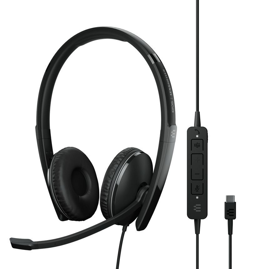Sennheiser / EPOS ADAPT 160T ANC USB-C Headset Black Sennheiser / EPOS ADAPT 160T ANC USB-C Headset Black