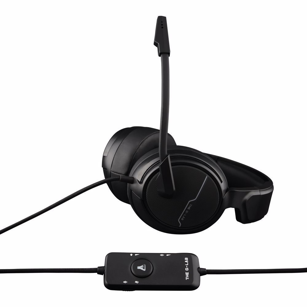 The G-Lab Korp Thallium Gaming Headset Black The G-Lab Korp Thallium Gaming Headset Black