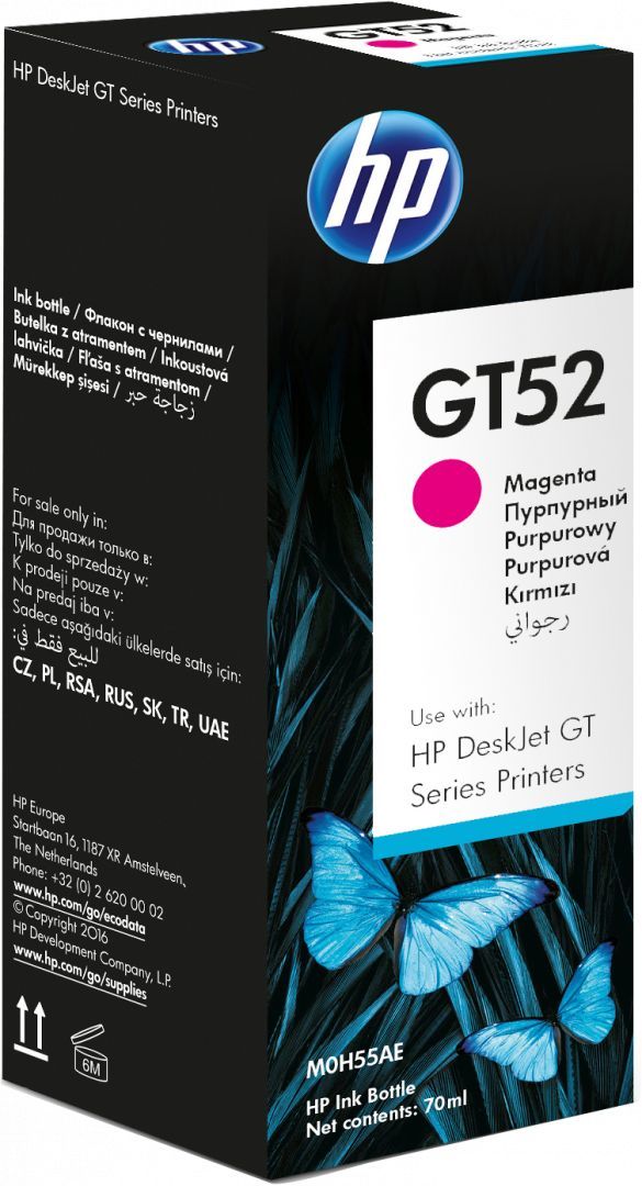 HP GT52 Magenta tintapatron HP GT52 Magenta tintapatron