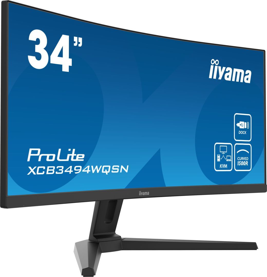 iiyama 34" ProLite XUB3493WQSU-B1 LED Curved iiyama 34" ProLite XUB3493WQSU-B1 LED Curved