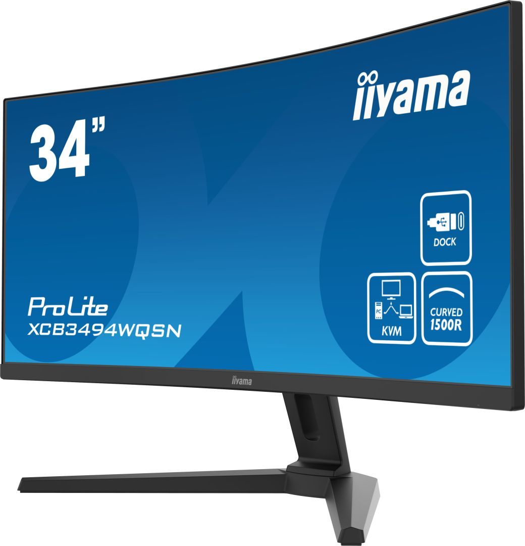 iiyama 34" ProLite XUB3493WQSU-B1 LED Curved iiyama 34" ProLite XUB3493WQSU-B1 LED Curved