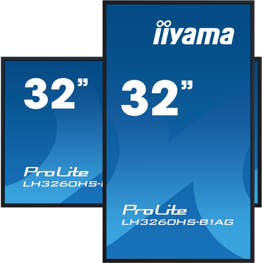 iiyama 31,5" ProLite LH3260HS-B1AG LED Display iiyama 31,5" ProLite LH3260HS-B1AG LED Display