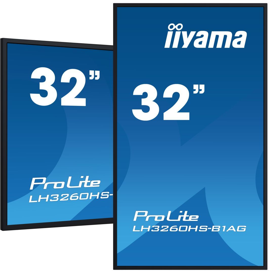 iiyama 31,5" ProLite LH3260HS-B1AG LED Display iiyama 31,5" ProLite LH3260HS-B1AG LED Display