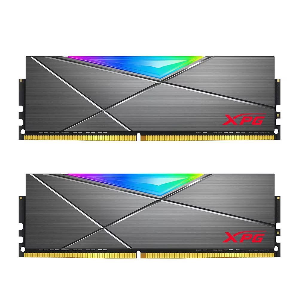 A-Data 16GB DDR4 3200MHz Kit(2x8GB) Spectrix D50 Black A-Data 16GB DDR4 3200MHz Kit(2x8GB) Spectrix D50 Black