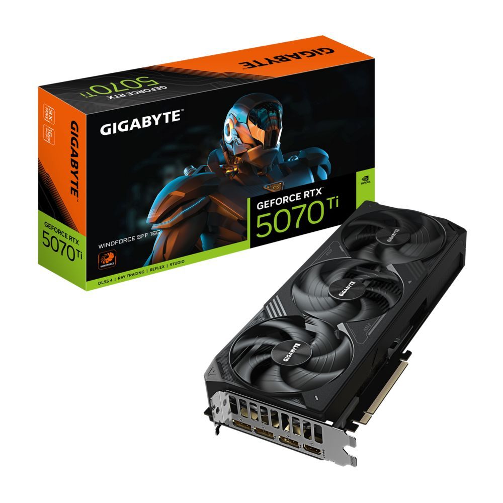Gigabyte RTX5070 TI WINDFORCE SFF 16G Gigabyte RTX5070 TI WINDFORCE SFF 16G