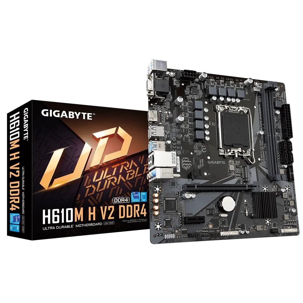 Gigabyte H610M H V2 DDR4 Gigabyte H610M H V2 DDR4