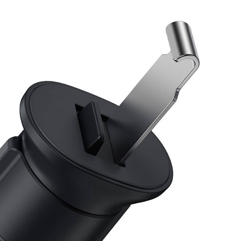 Baseus Metal Age II Gravity Car Mount Black Baseus Metal Age II Gravity Car Mount Black