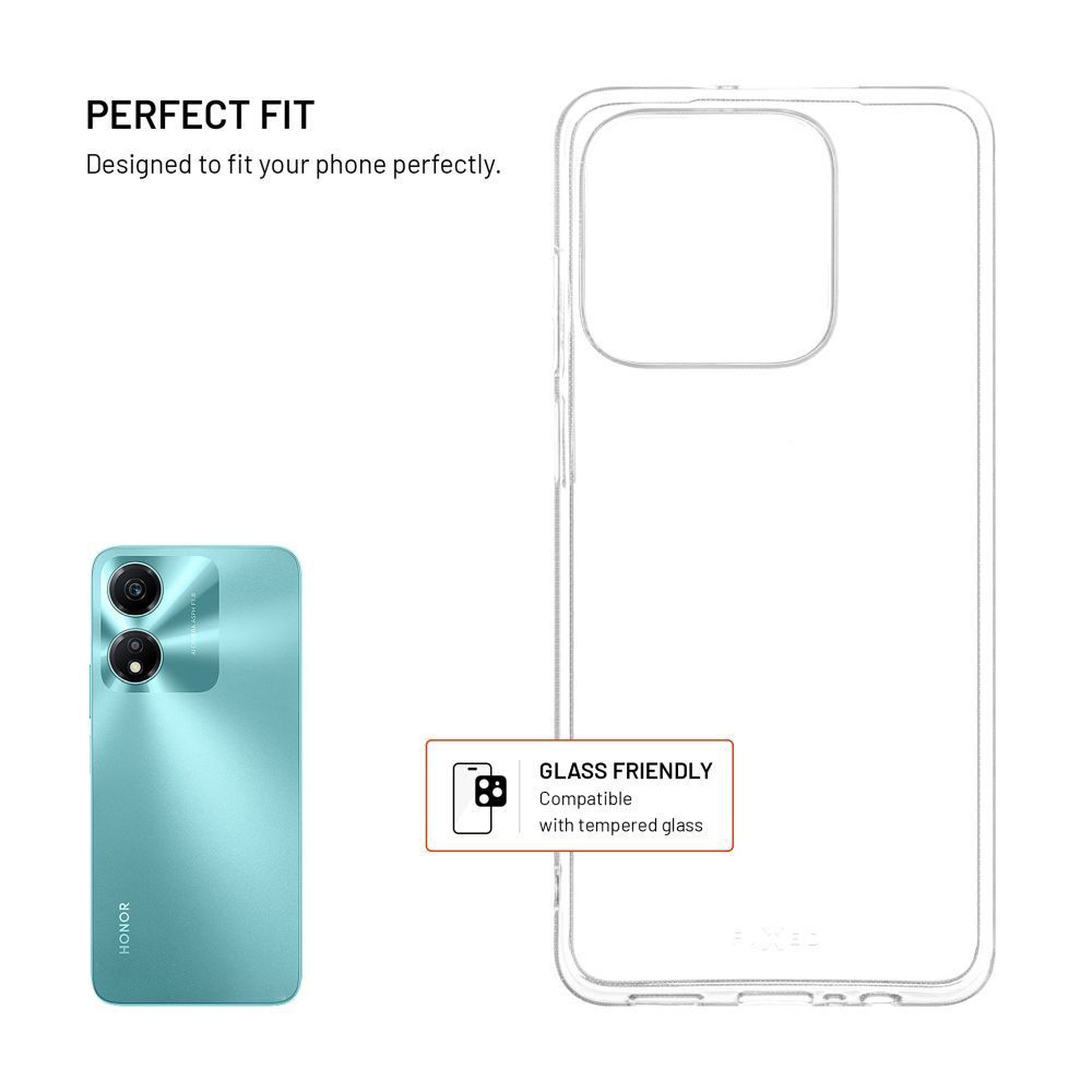 FIXED Story TPU gél tok Honor X5c Plus 4G, átlátszó FIXED Story TPU gél tok Honor X5c Plus 4G, átlátszó