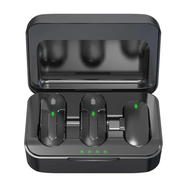 Technaxx TX-301 Wireless Lavalier Microphones Black Technaxx TX-301 Wireless Lavalier Microphones Black