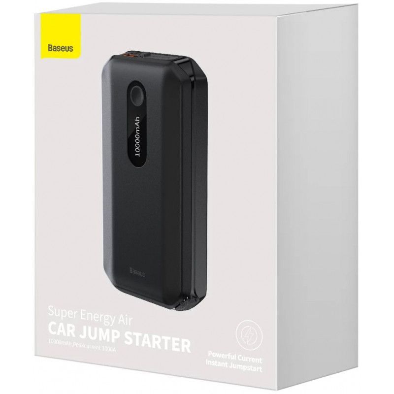 Baseus Super Energy Car Jump Starter 10000 mAh PowerBank Black Baseus Super Energy Car Jump Starter 10000 mAh PowerBank Black