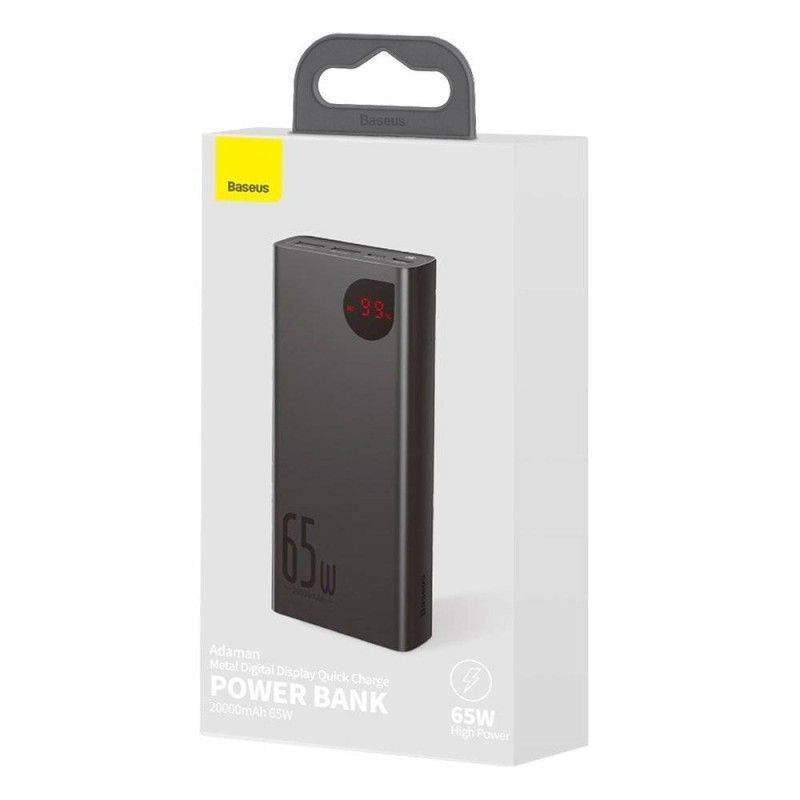 Baseus Adaman 20000mAh PowerBank Black Baseus Adaman 20000mAh PowerBank Black