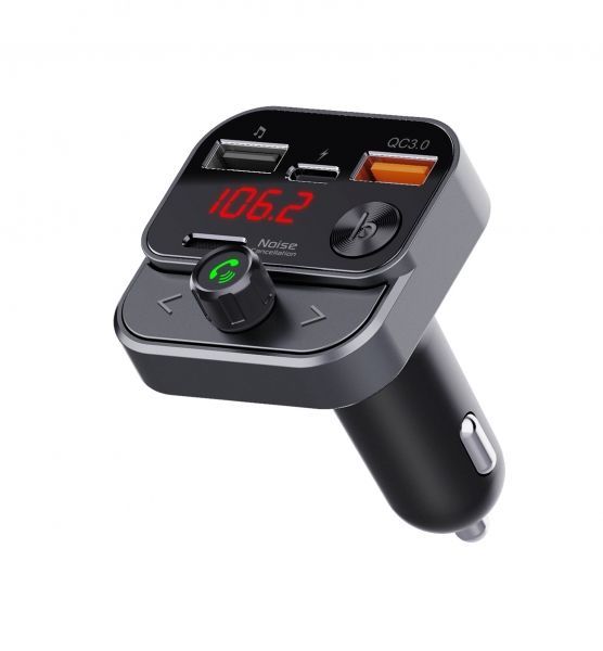 Technaxx FMT1700BT Transmitter & Bass booster Black Technaxx FMT1700BT Transmitter & Bass booster Black