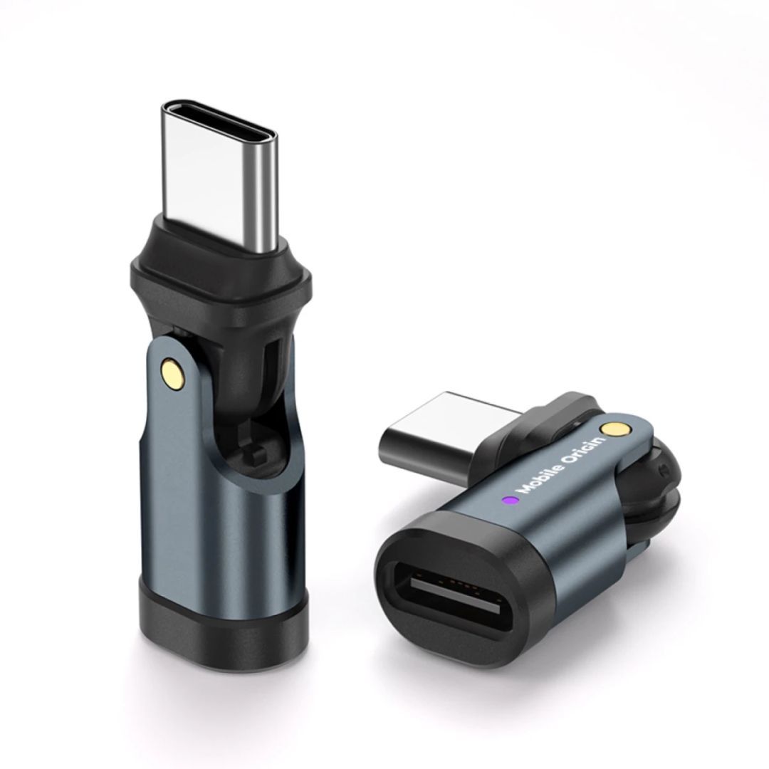 Mobile Origin 240W USB-C Rotation Adapter Black