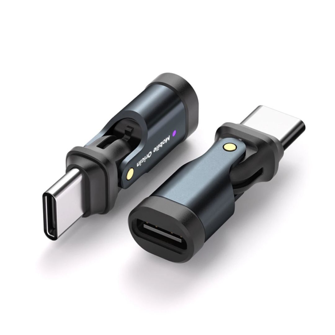 Mobile Origin 240W USB-C Rotation Adapter Black