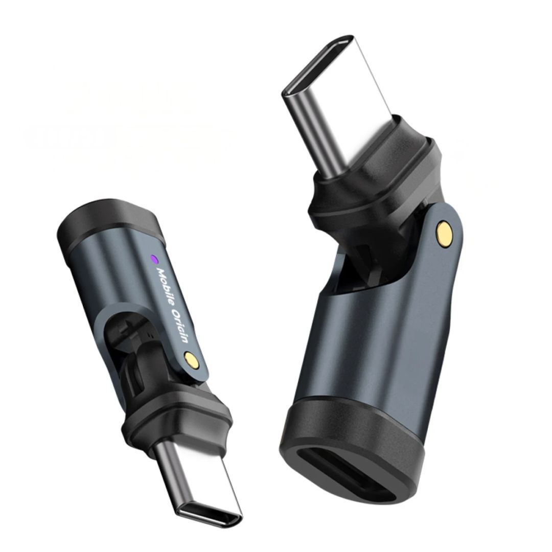 Mobile Origin 240W USB-C Rotation Adapter Black