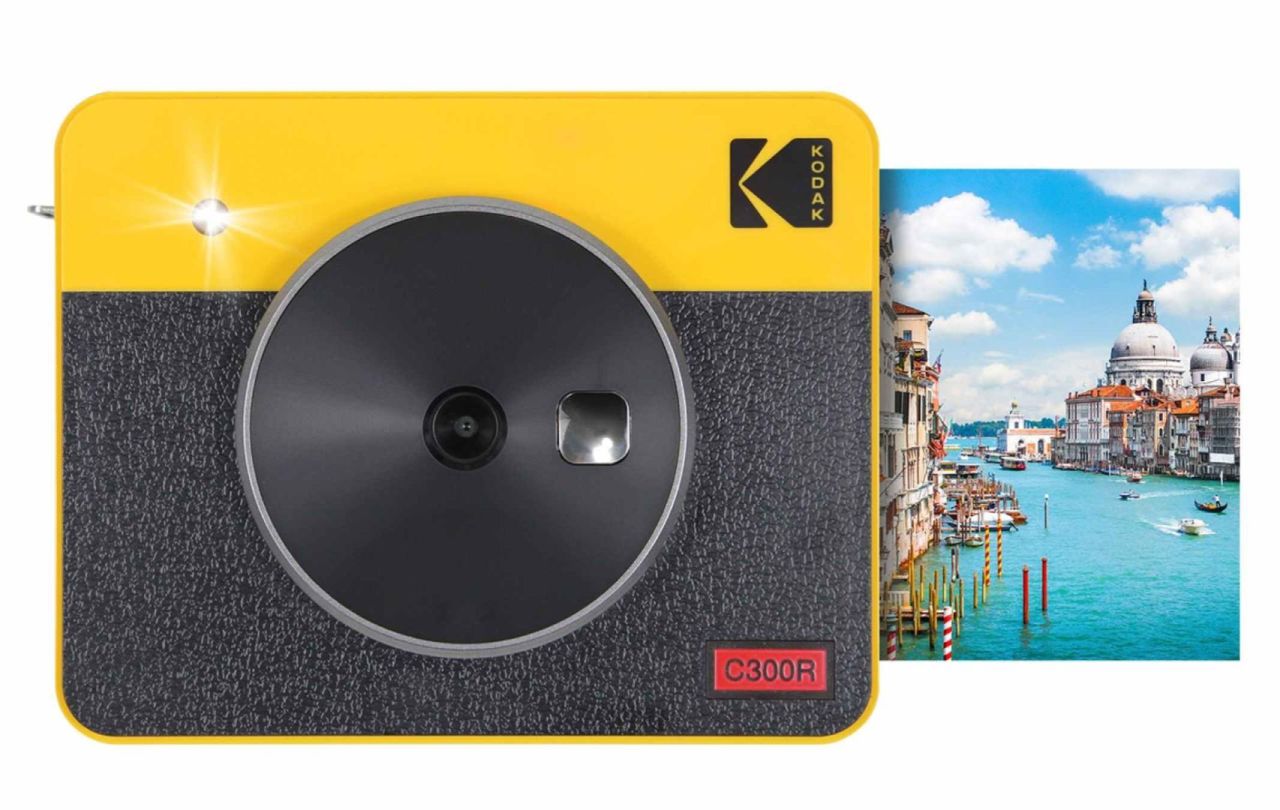 Kodak Mini Shot 3 Square Retro Instant Camera Yellow Kodak Mini Shot 3 Square Retro Instant Camera Yellow