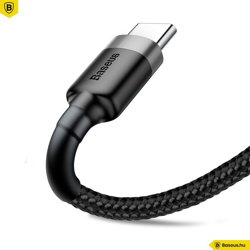 Baseus Cafule USB-C Cable 2A 3m Black Baseus Cafule USB-C Cable 2A 3m Black