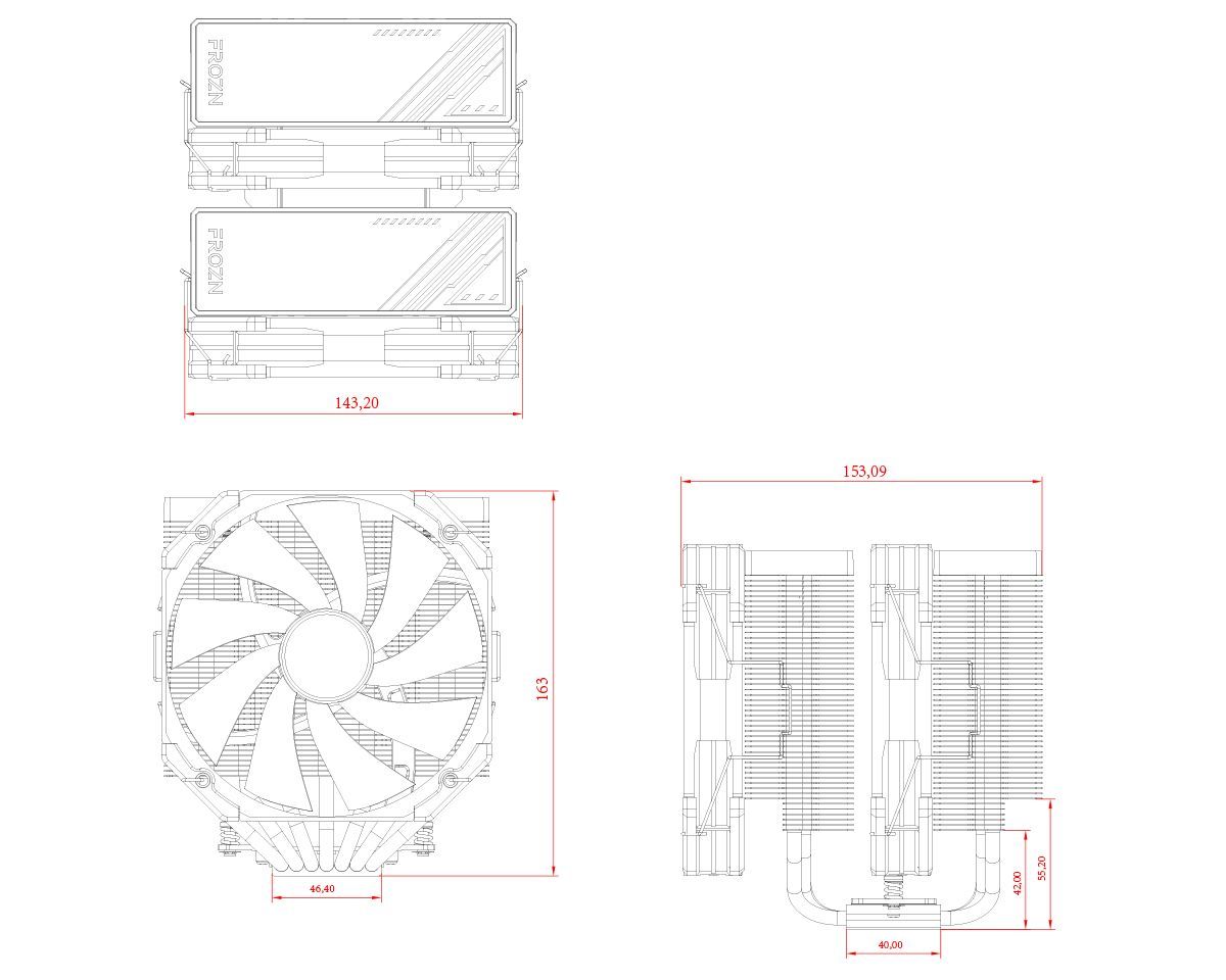 ID-COOLING FROZN A720 BLACK ID-COOLING FROZN A720 BLACK