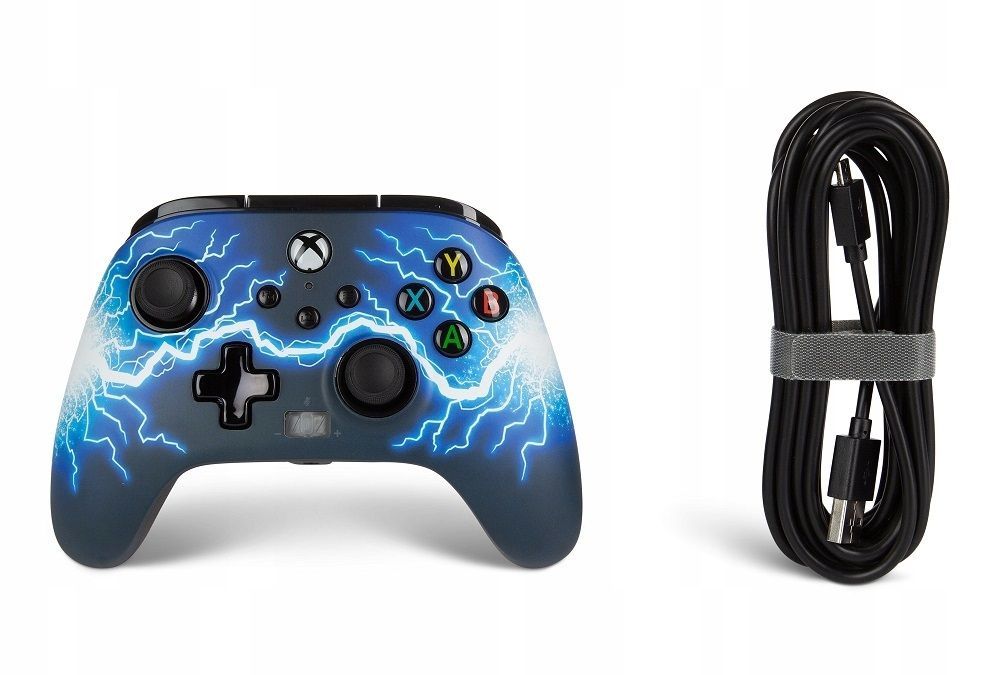 PowerA Enhanced Wired Xbox Series X|S USB Gamepad Arc Lightning PowerA Enhanced Wired Xbox Series X|S USB Gamepad Arc Lightning