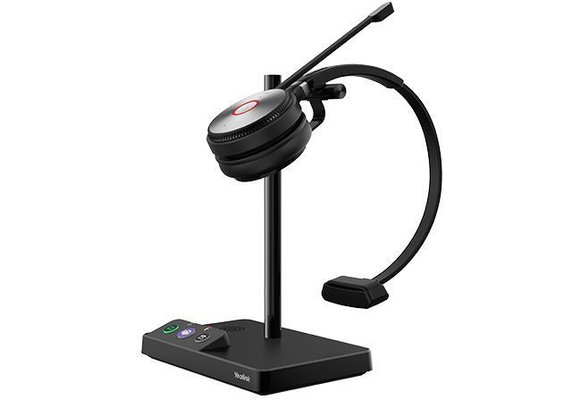 Yealink WH62 Mono MS Teams Dect Wireless Headset Black Yealink WH62 Mono MS Teams Dect Wireless Headset Black