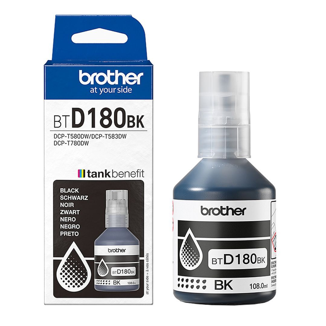 Brother BTD180BK Black tintapatron Brother BTD180BK Black tintapatron