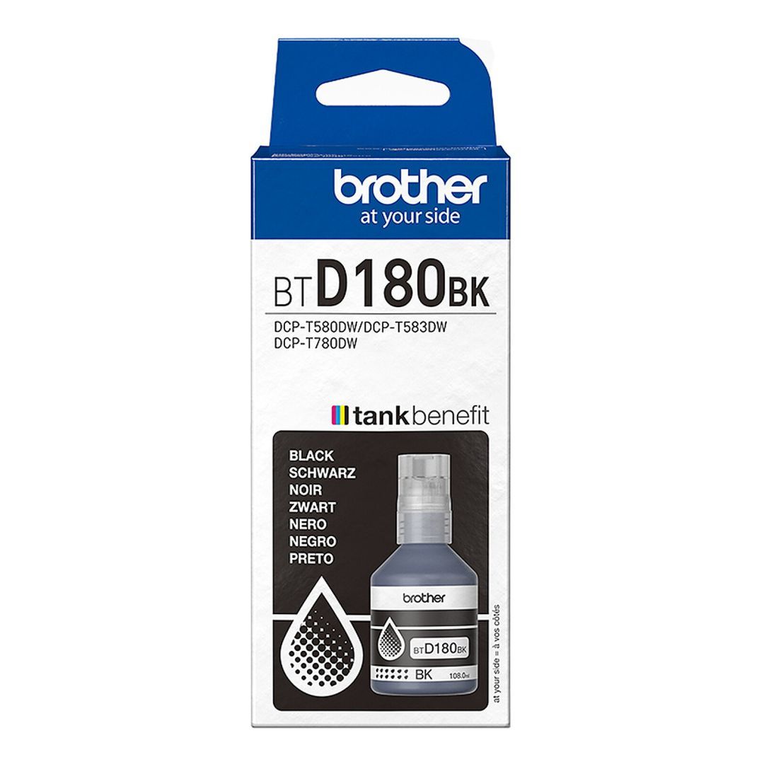 Brother BTD180BK Black tintapatron Brother BTD180BK Black tintapatron