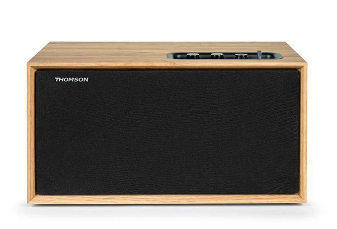 Thomson WS502 Wooden Compact Residential Speaker Wood Thomson WS502 Wooden Compact Residential Speaker Wood
