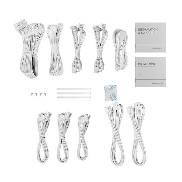 DeepCool 750W 80+ Gold PN750-M WH DeepCool 750W 80+ Gold PN750-M WH