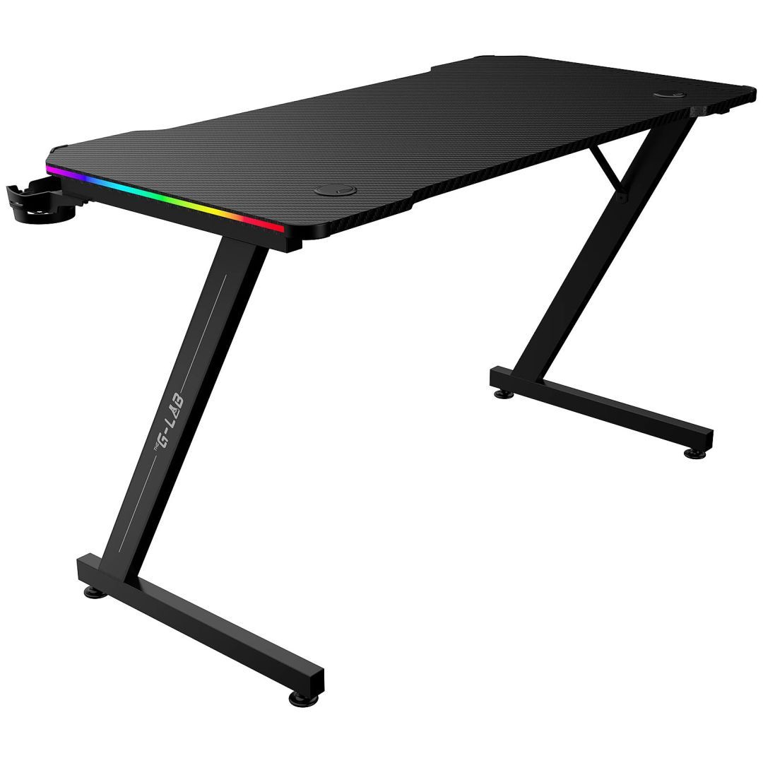 The G-Lab K-Desk-Electron-EX RGB Gaming Desk Black The G-Lab K-Desk-Electron-EX RGB Gaming Desk Black
