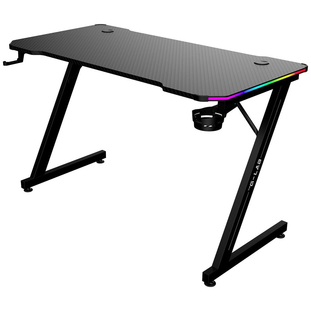 The G-Lab K-Desk-Electron-EX RGB Gaming Desk Black The G-Lab K-Desk-Electron-EX RGB Gaming Desk Black