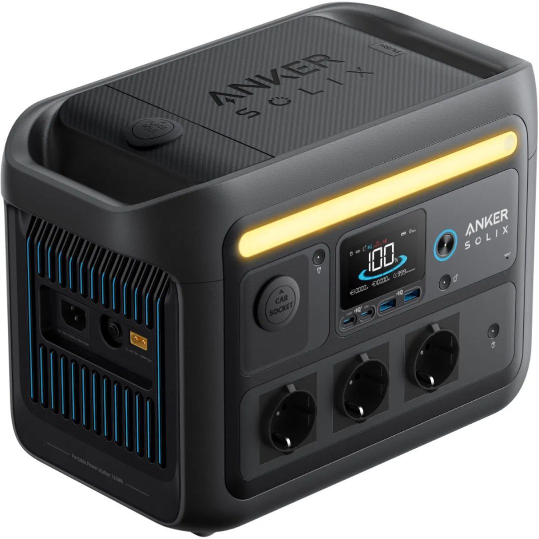 ANKER SOLIX C800X 768Wh Powerstation Black ANKER SOLIX C800X 768Wh Powerstation Black