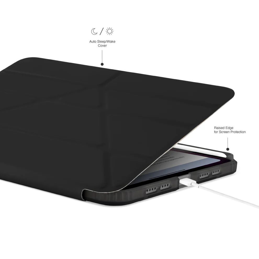 Pipetto Origami No3 Pencil case iPad mini (2024/2021) Black Pipetto Origami No3 Pencil case iPad mini (2024/2021) Black