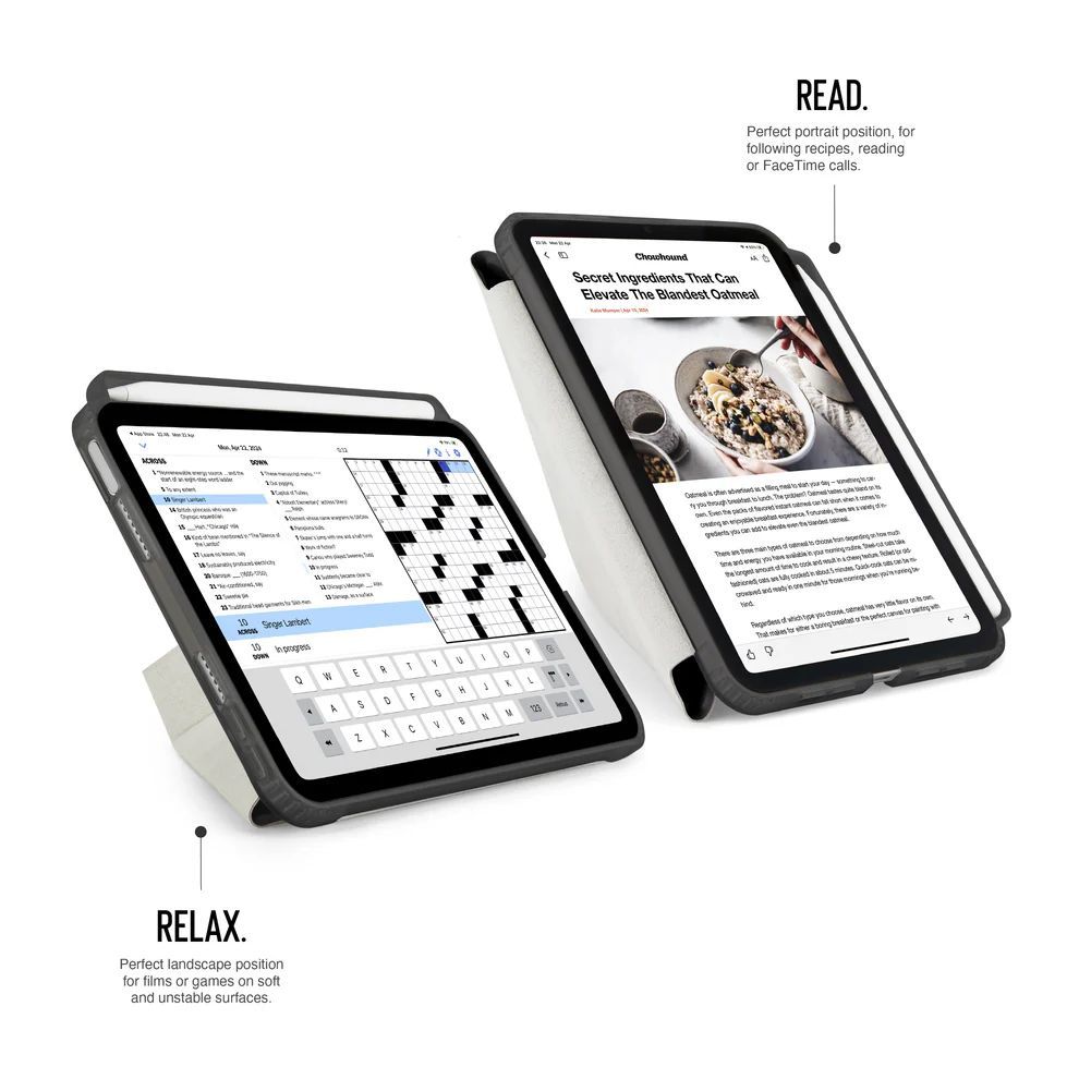 Pipetto Origami No3 Pencil case iPad mini (2024/2021) Black Pipetto Origami No3 Pencil case iPad mini (2024/2021) Black