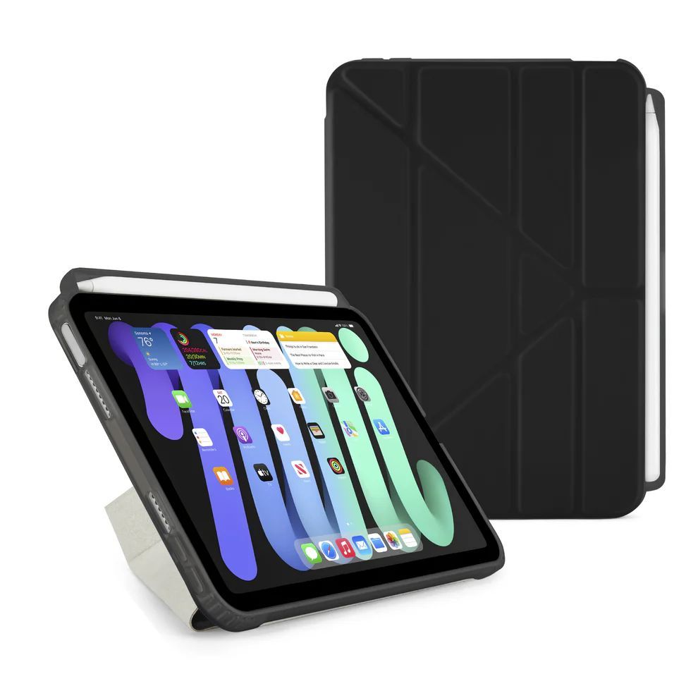 Pipetto Origami No3 Pencil case iPad mini (2024/2021) Black Pipetto Origami No3 Pencil case iPad mini (2024/2021) Black