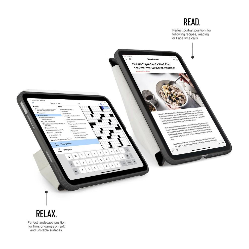 Pipetto Origami No1 Original case iPad mini (2024/2021) Black Pipetto Origami No1 Original case iPad mini (2024/2021) Black